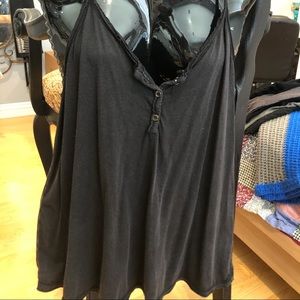 Back semi button tank